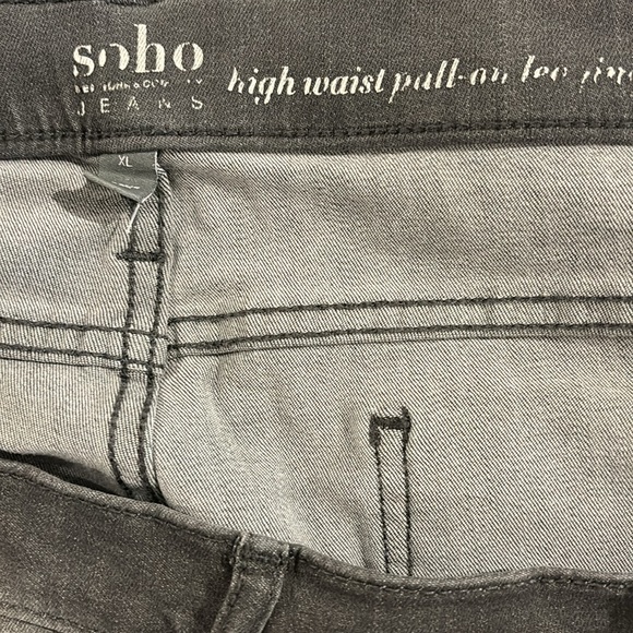 Style & Co. Soho High Waist Pull on Legging Jean Sz XL (16/18) - Picture 5 of 11